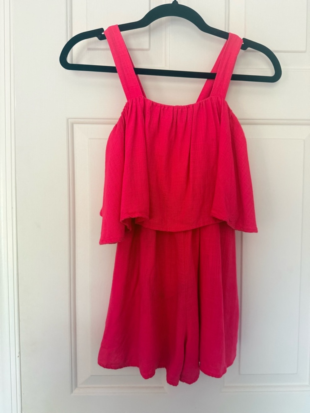 Zara Kids Hot Pink Layered Sundress